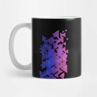 Random triangles overlap design Mug